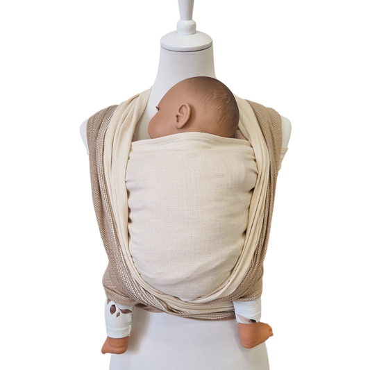 Écharpe tissée avec dégradé