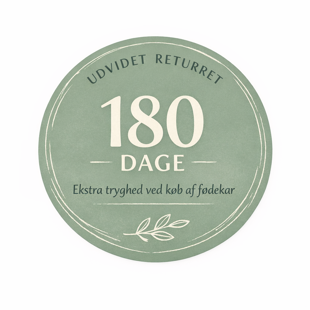 Extended return policy – 180 days