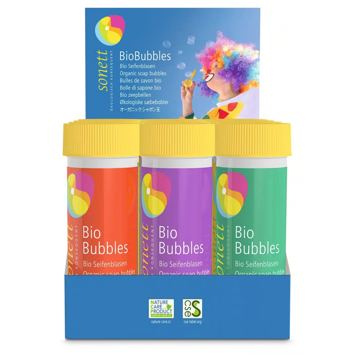 Bulles de savon – biologiques