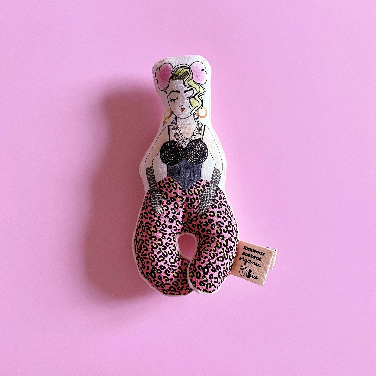 Material Girl – organic rattle
