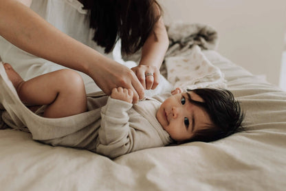 Pyjama bébé en 100 % laine mérinos