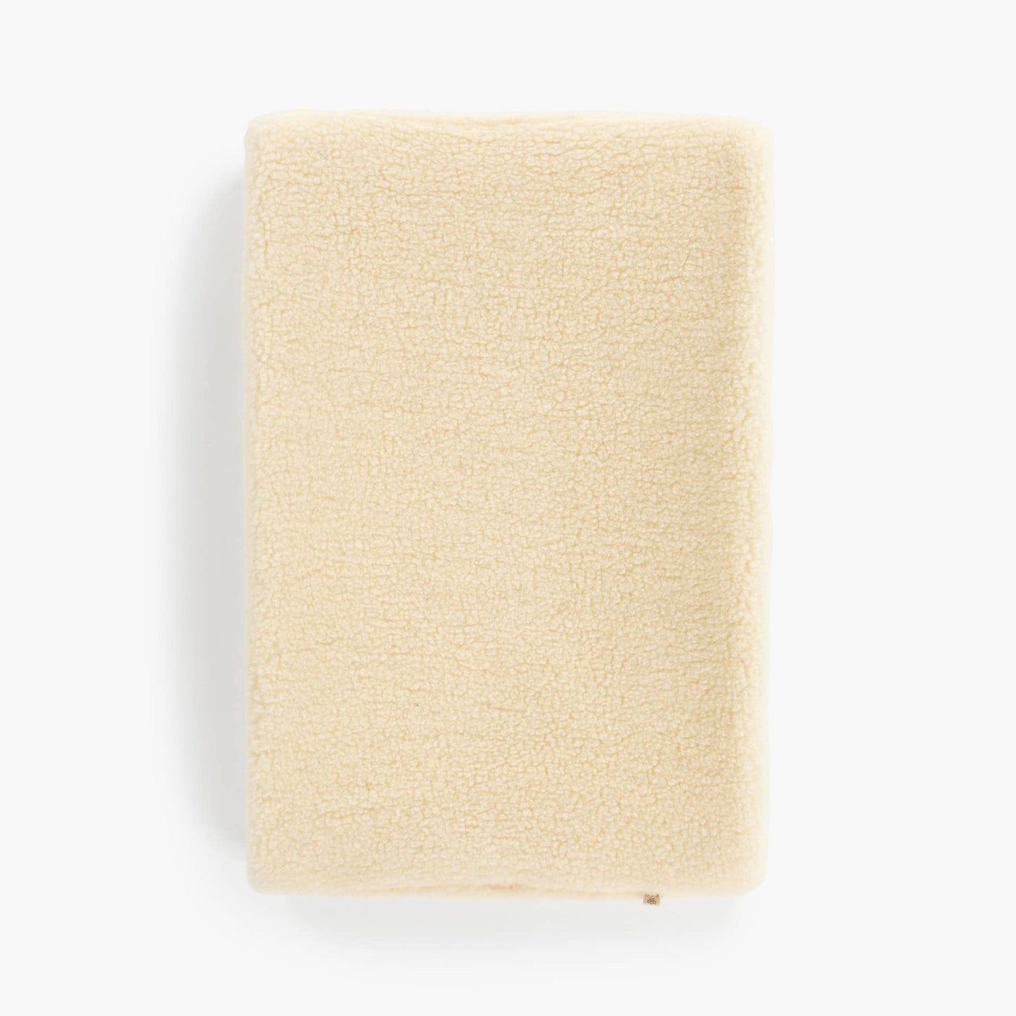 Cover for baby cot in 100% brushed merino wool 60x120 cm