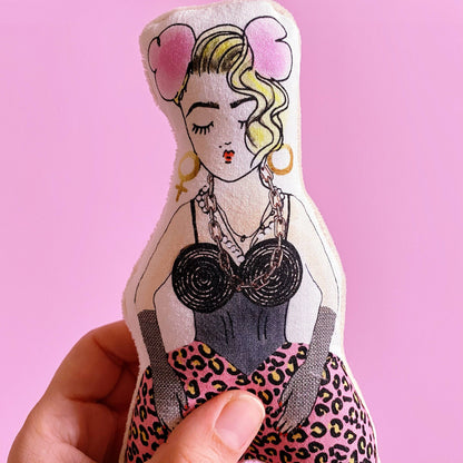 Material Girl – organic rattle
