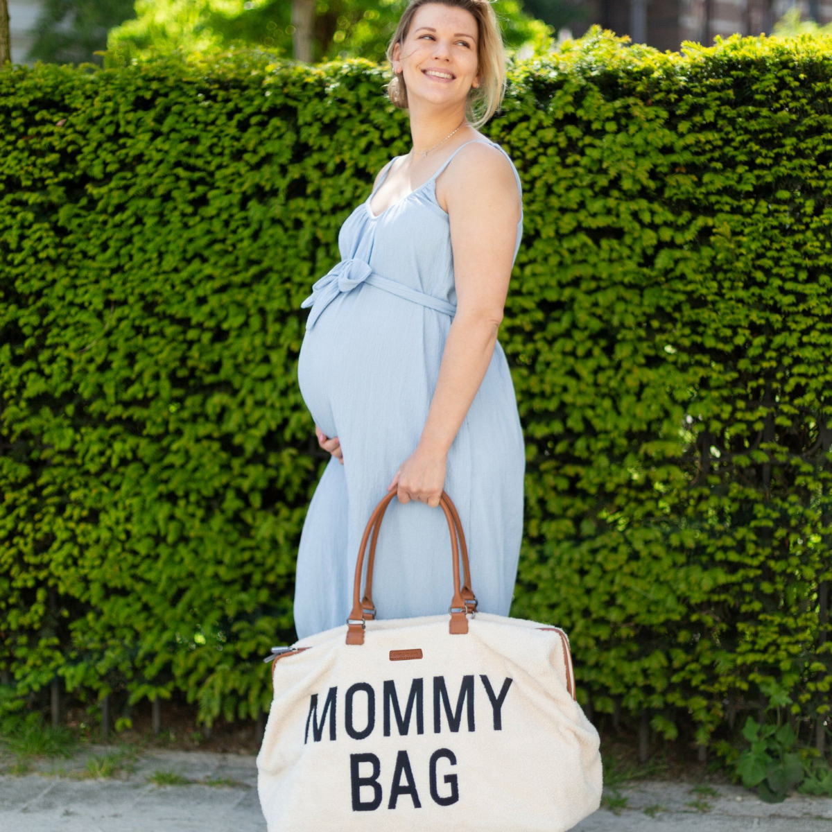 Mommy Bag® grand sac à langer - Teddy - Écru