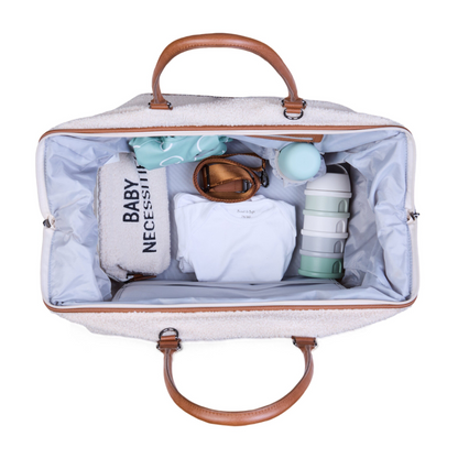 Mommy Bag® grand sac à langer - Teddy - Écru