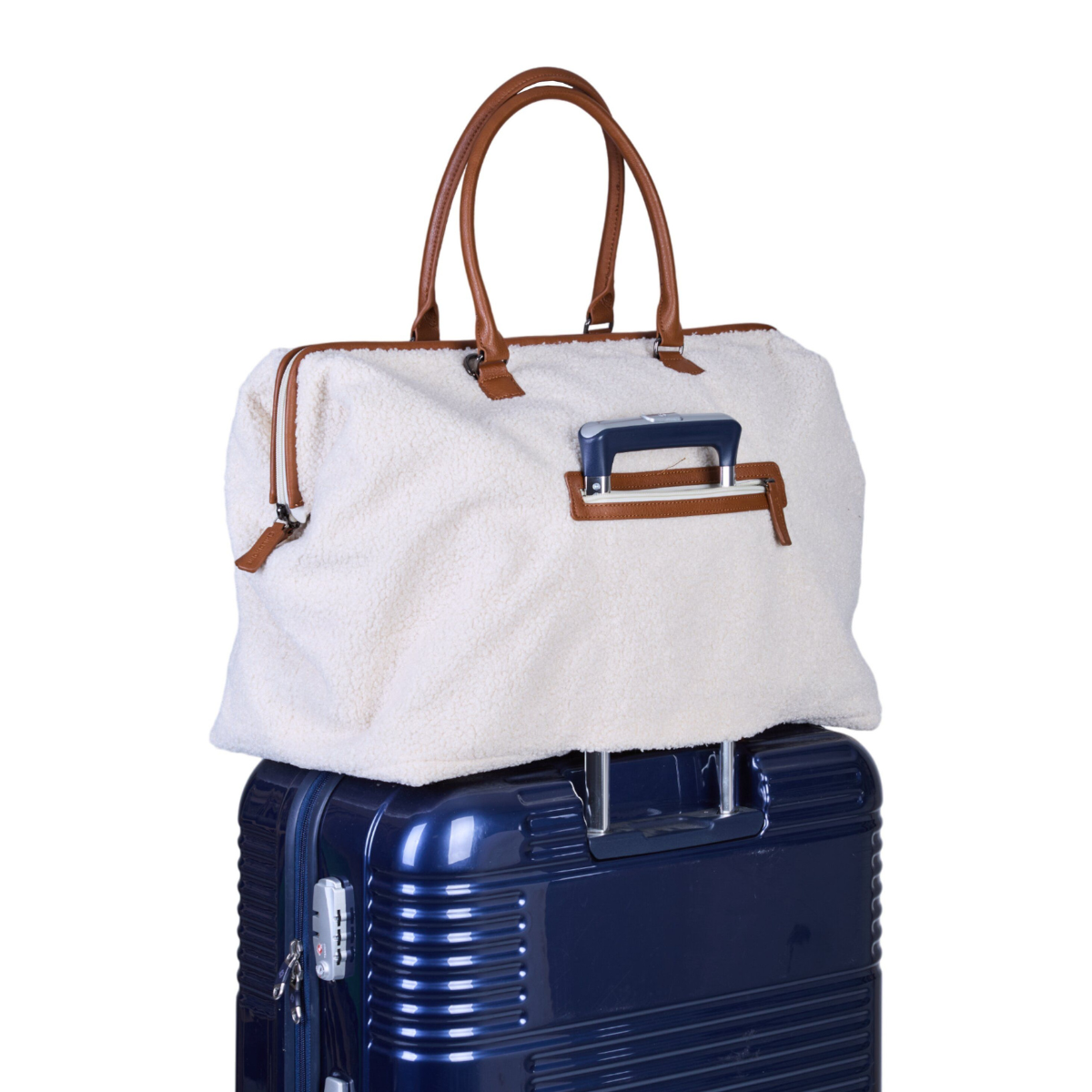 Mommy Bag® grand sac à langer - Teddy - Écru