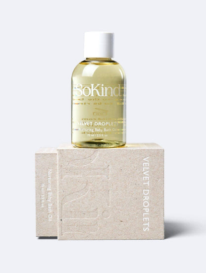 Velvet Droplets - Soothing bath oil for baby