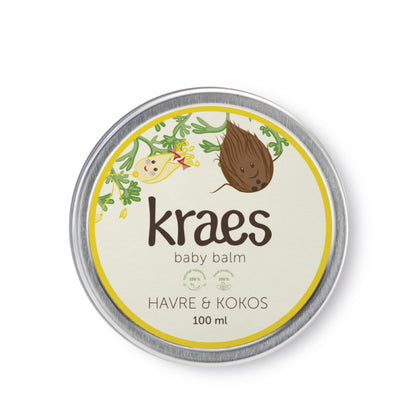 Baby balm crème grasse avec avoine et noix de coco