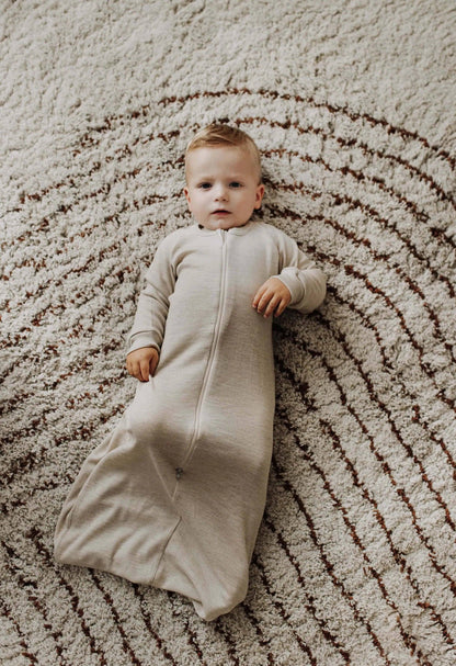 Pyjama bébé en 100 % laine mérinos