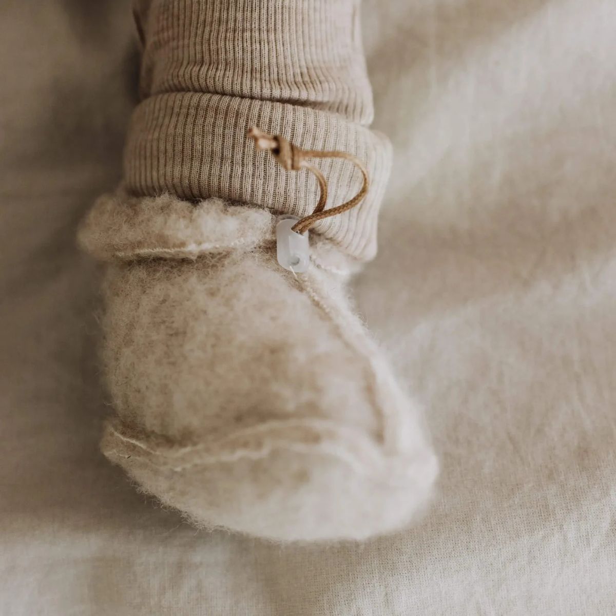 Babyfutter i 100% merinould