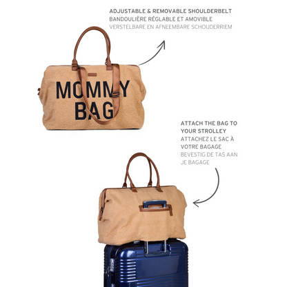 Mommy Bag® grand sac à langer - Teddy - Beige