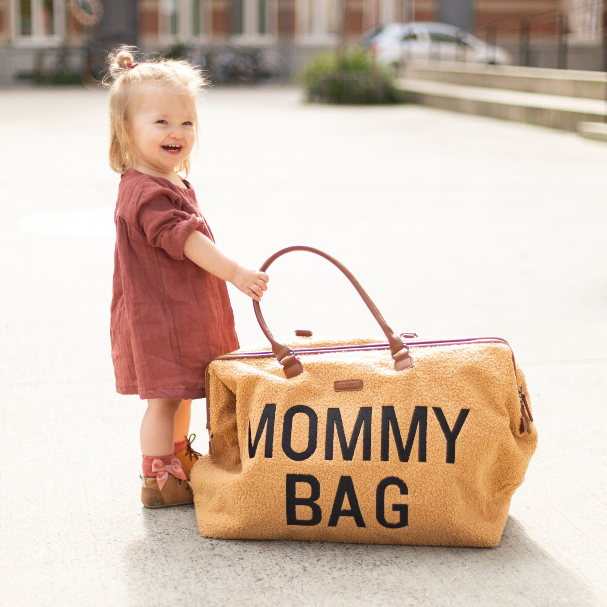 Mommy Bag® grand sac à langer - Teddy - Beige