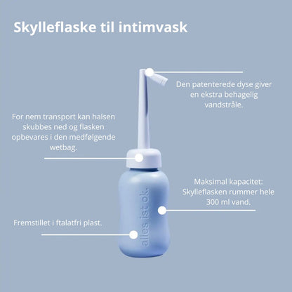Skylleflaske til intimvask