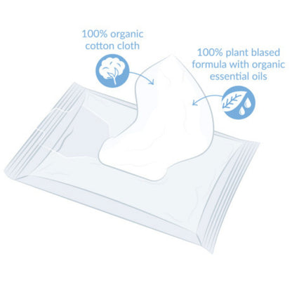 Lingettes humides bio